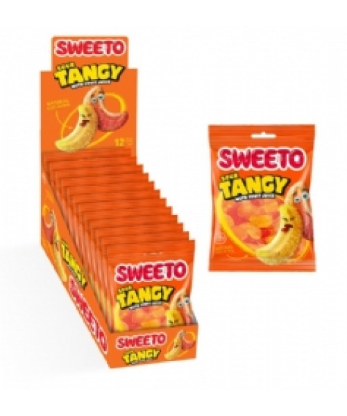 Sweeto Sour Tangy Jelly Gummies (12 x 80 g)