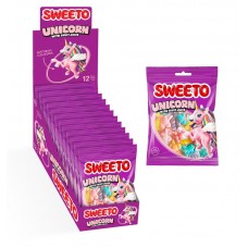 Sweeto Unicorn Jelly Gummies (12 x 80 g)