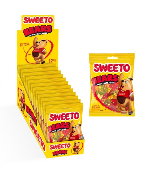 Sweeto Bears Jelly Gummies (12 x 80 g)