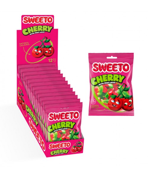 Sweeto Cherry Jelly Gummies (12 x 80 g)