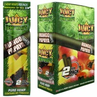 Hemp Wrap - Juicy Jay's - Manic (Mango Papaya Twisted) (25 Packs)