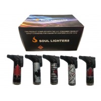 Soul Torch Lighter (15/Display) - Canada Flag