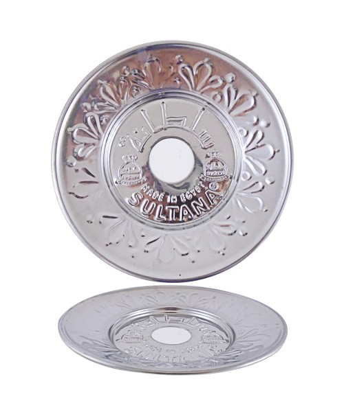 Sultana Hookah Tray - Medium Silver (23cm)