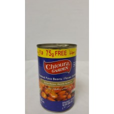 Chtoura Garden Cooked Fava Beans "Syrian Recipe" (75 g Free) (24 x 475 g)
