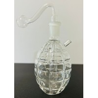 Water Pipe - 6" Grenade Oil (SGP-001)