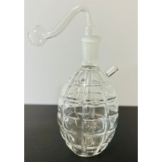 Water Pipe - 6" Grenade Oil (SGP-001)