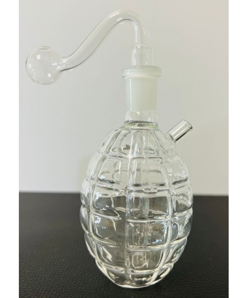 Water Pipe - 6" Grenade Oil (SGP-001)