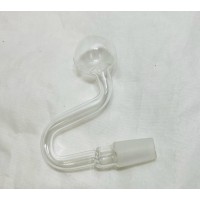 Oil Glass Bowl 14 mm Male - Curved