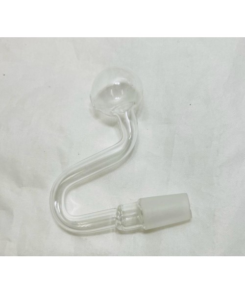 Oil Glass Bowl 14 mm Male - Curved