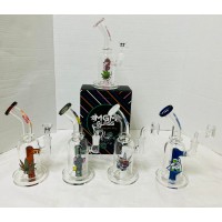 Water Pipe - 7.7" MGM Oil with Bowl & Banger