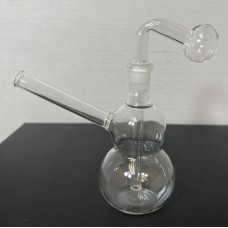 Water Pipe - 6" Oil Clear