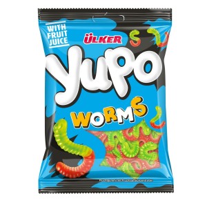 Ulker - Yupo Worms Gummies (24 x 80 g) (PSH02/30)