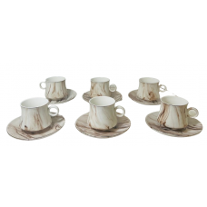 Tea Cup & Saucer Set 200 cc (12 pcs) - (7-12) (7-13)