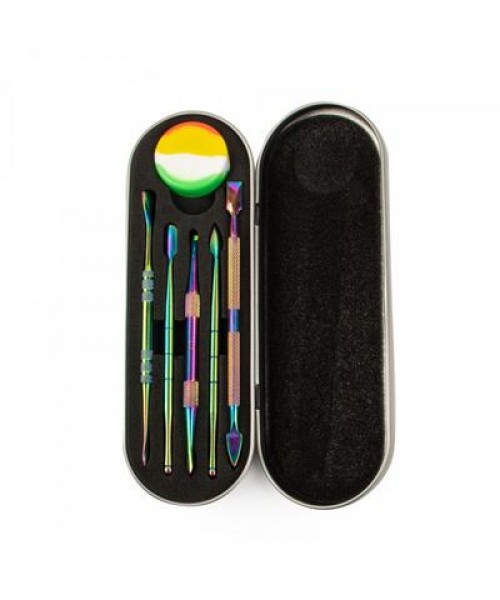 Iridescent Dabber Kit W/Silicone Vial