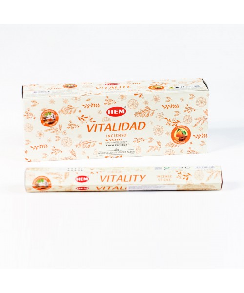Incense - Hem Aromatherapy Vitality (Box of 120 Sticks)