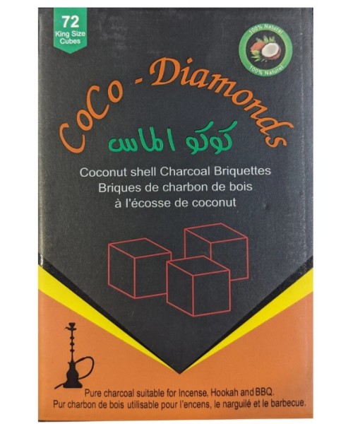 Charcoal - Coco Diamond (72 Pieces