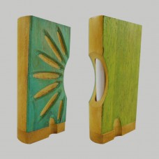 4" Dugout - Carved w/Side Cut