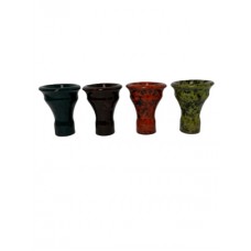Colored Hookah Bowl - Medium Egyptian Style
