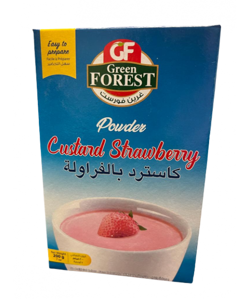 Green Forest Strawberry Custard (24 x 200 g)
