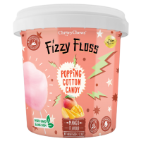 Fizzy Floss Popping Cotton Candy - Mango Flavor (18 x 60 g)