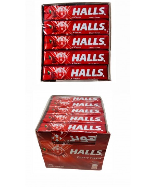 Halls Relief - Cherry Flavor (20 x 8 x 2.8 g) Halls Relief - Cherry Flavor (20 x 8 x 2.8 g)