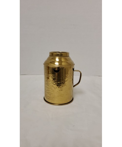 Hookah Wind Cover -6" Gold w/ Handle