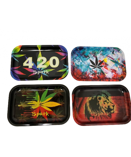 Rolling Paper Tray Assorted Design 29x19