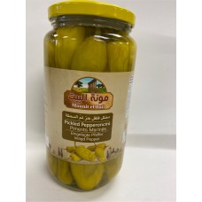 Mounit el Bait - Pickled Pepperoncini (12 x 1000 g)