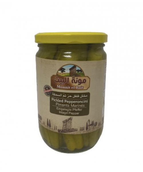 Mounit el Bait - Pickled Pepperoncini (12 x 660 g)