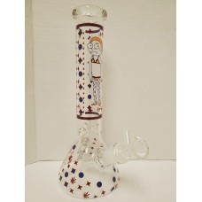 Water Pipe 10'' - (B-018) (4.5 cm mouth/9.5 cm Base)