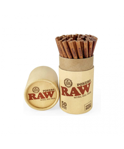 RAW Wood Poker - 113mm (50/box)