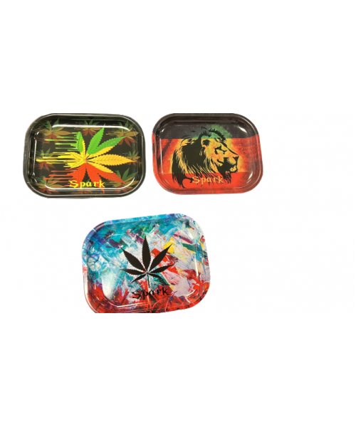 Rolling Paper Tray Assorted Design Small