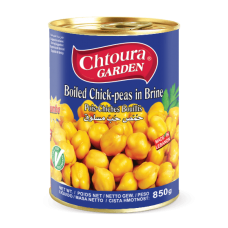 Chtoura Garden Boiled Chick Peas (12 x 850 g)