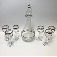 Glass Carafe Set - Turkish (Set of 7)