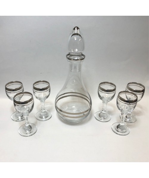 Glass Carafe Set - Turkish (Set of 7)