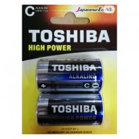 Toshiba High Power Alkaline Batteries - C (2 pack)