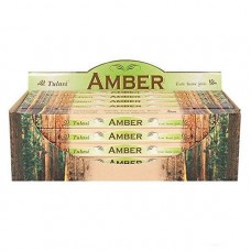Incense - Tulasi Amber (Box of 120 Sticks)