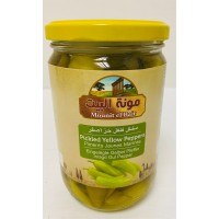 Mounit el Bait - Pickled Yellow Peppers (12 x 660 g)